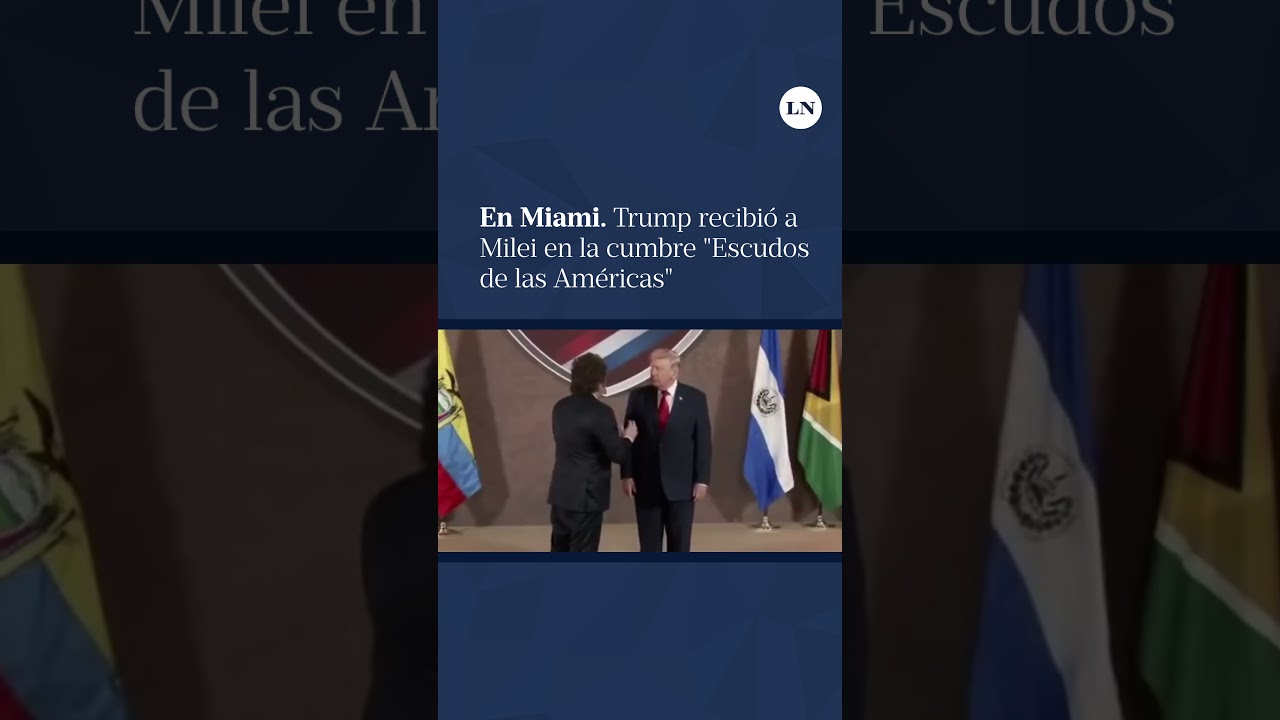 Javier Milei participa en Miami de una cumbre convocada por Donald Trump para aliados de la regi&oacute;n