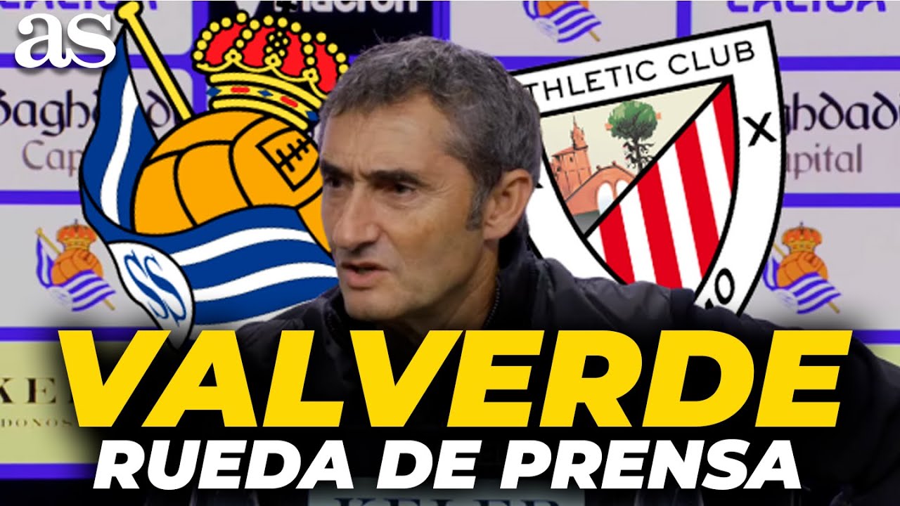 ERNESTO VALVERDE, RUEDA DE PRENSA completa tras la REAL SOCIEDAD 3 - ATHLETIC CLUB 2