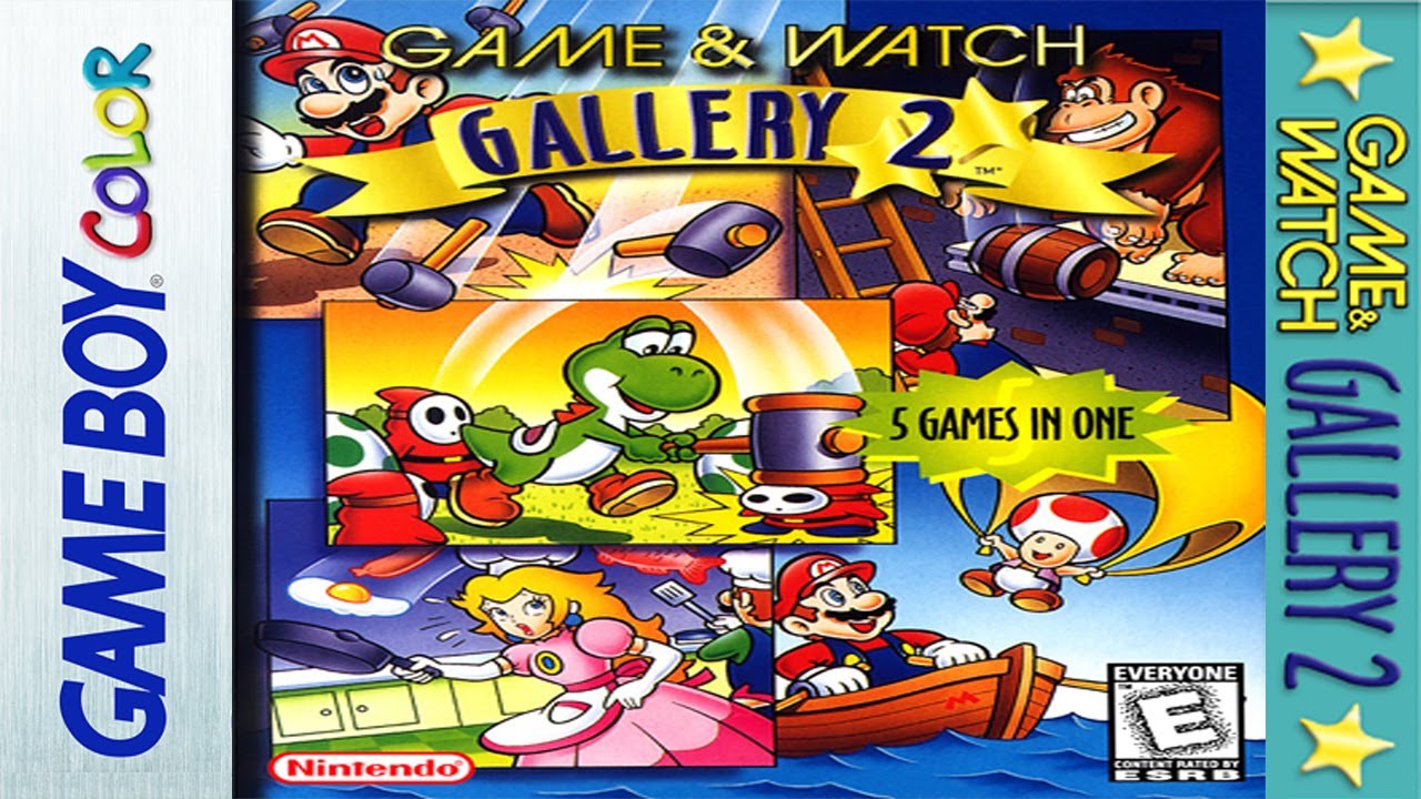[Longplay] GBC - Game & Watch Gallery 2 [120 Stars] (4K, 60FPS)