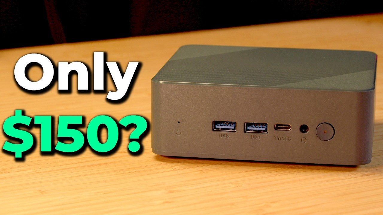 $150 Mini PC Deal! | Getorli GT100 Mini PC Review