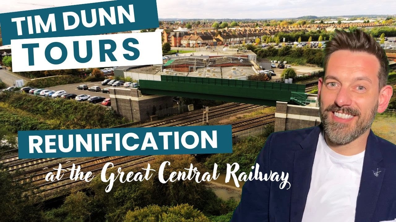 Железнодорожное полотно Great Central Reunification с Тимом Данном