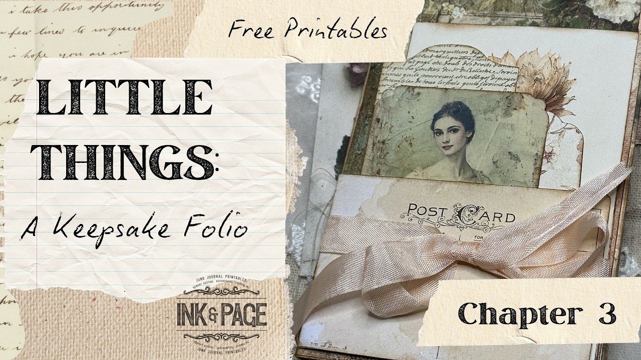 Little Things: A Keepsake Folio: The Covers! | Chapter 3 | Free Project | Perfect for Beginners!