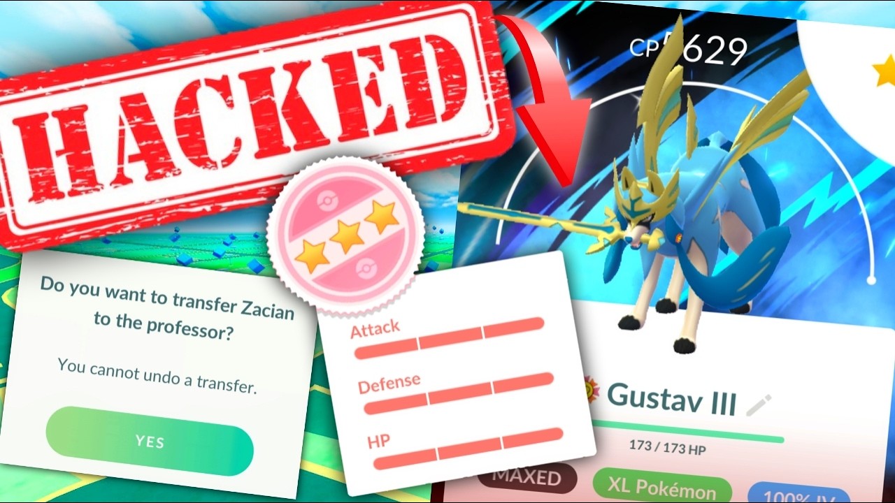 *Взломан аккаунт и перенесен покемон. Кошмар* Не делайте этого в Pokemon Go
