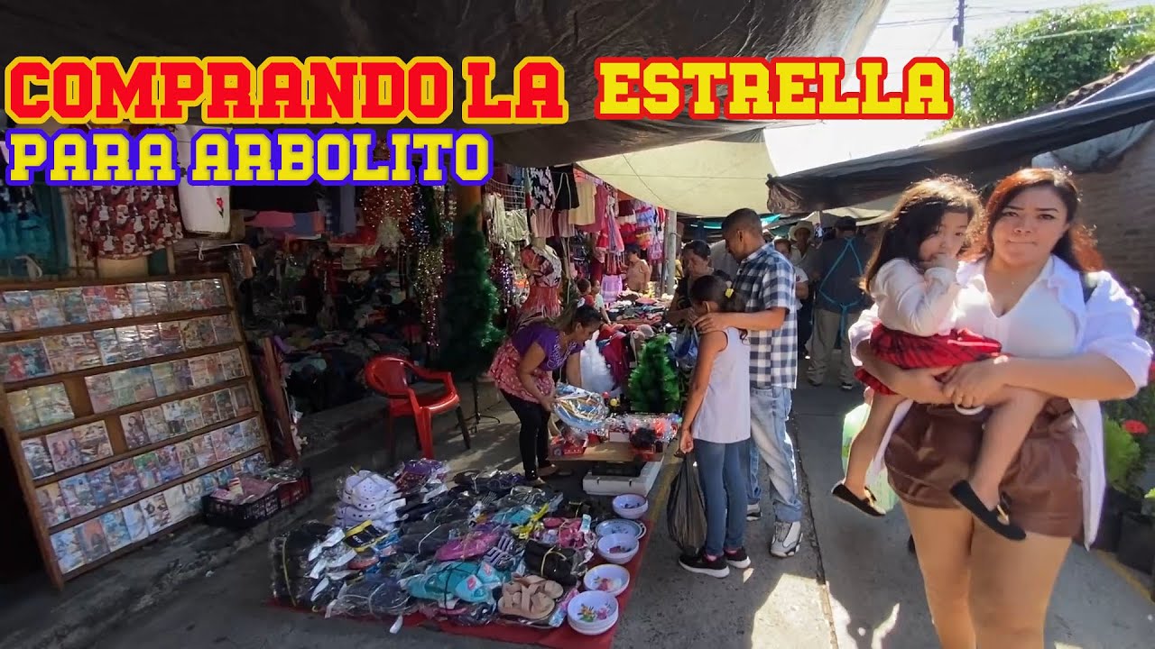 Comprando estrella para arbolito de navidad 2022