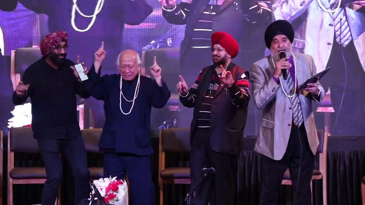 JAPANESE, Enka Singer Mr.Sarabjit Singh Chadha at Delhi with Gogi Raja, Simrat Singh,Tokio Hasegawa