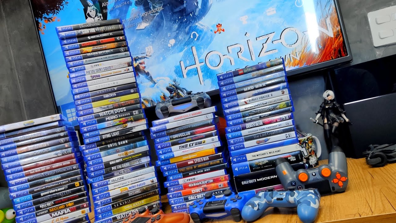 MEUS JOGOS DE PS4 2020