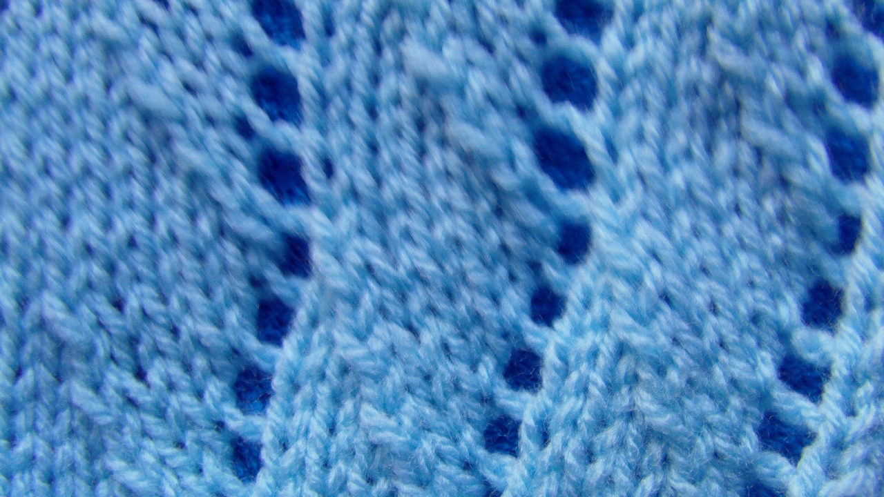 WZORY AZUROWE NA DRUTACH-KNITTING STITCH--PIONOWE FALE