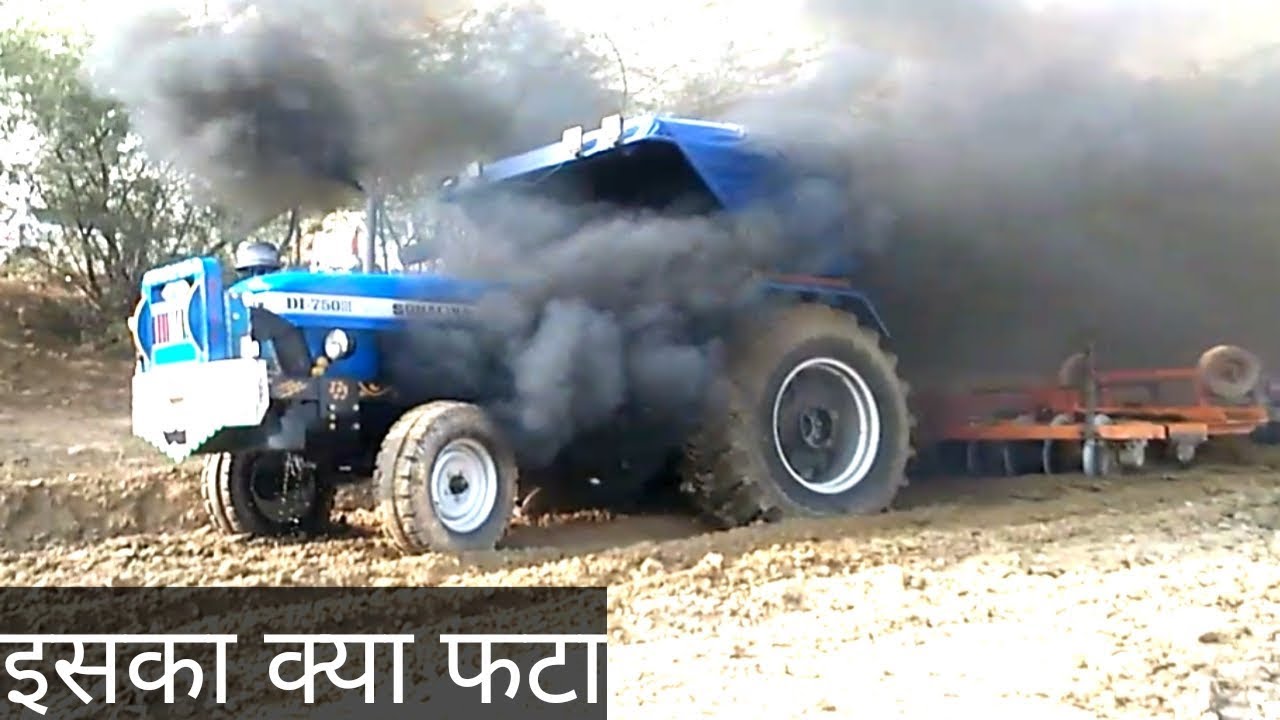 Turbo फेल हुई Sonalika Di 750 Dangerous failure in rurki Harrow competition