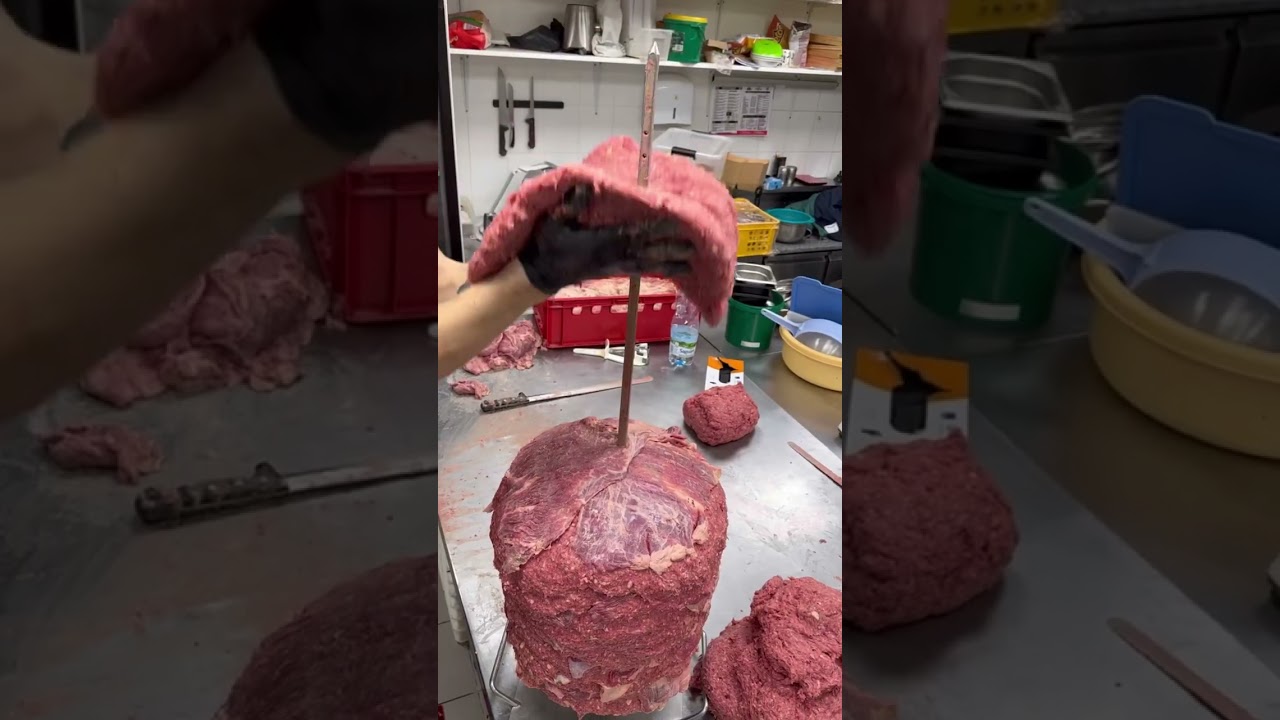 Jak robimy rekordowy 155kg Kebab wołowo/barani? Piri-Piri Lublin