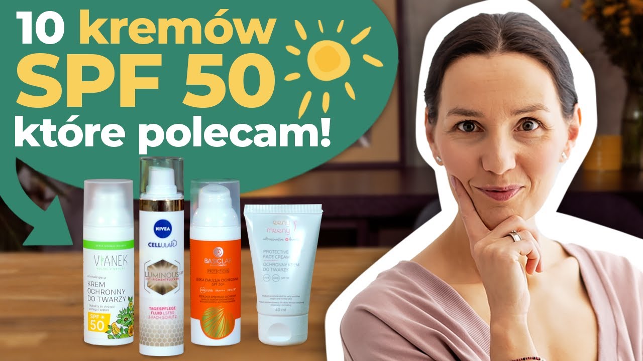 Jaki krem z filtrem wybrać? Moje ulubione kremy SPF 50 z dobrym składem! | Czytamy Etykiety