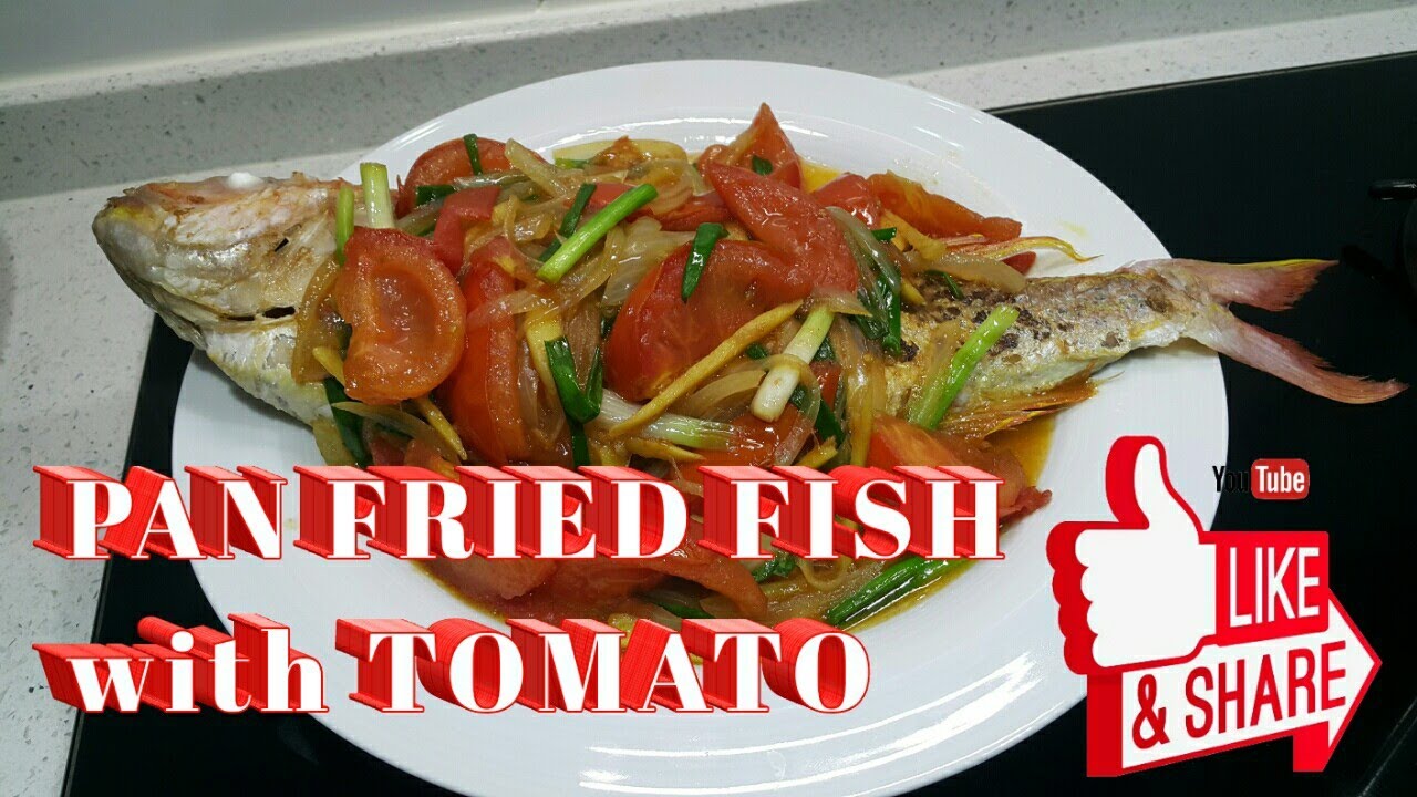 Pan Fried Fish with Tomato