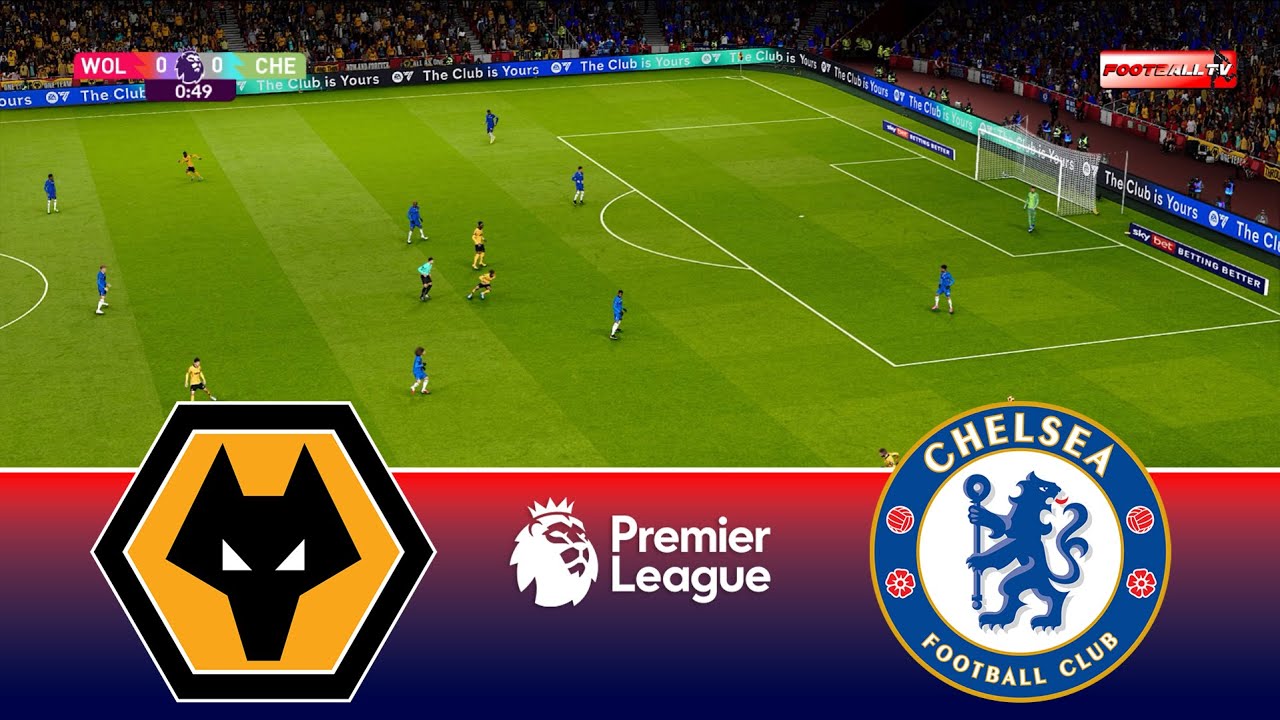 Wolverhampton vs Chelsea - Premier League 2025/26 | Full Match All Goals | Pes 21 Gameplay