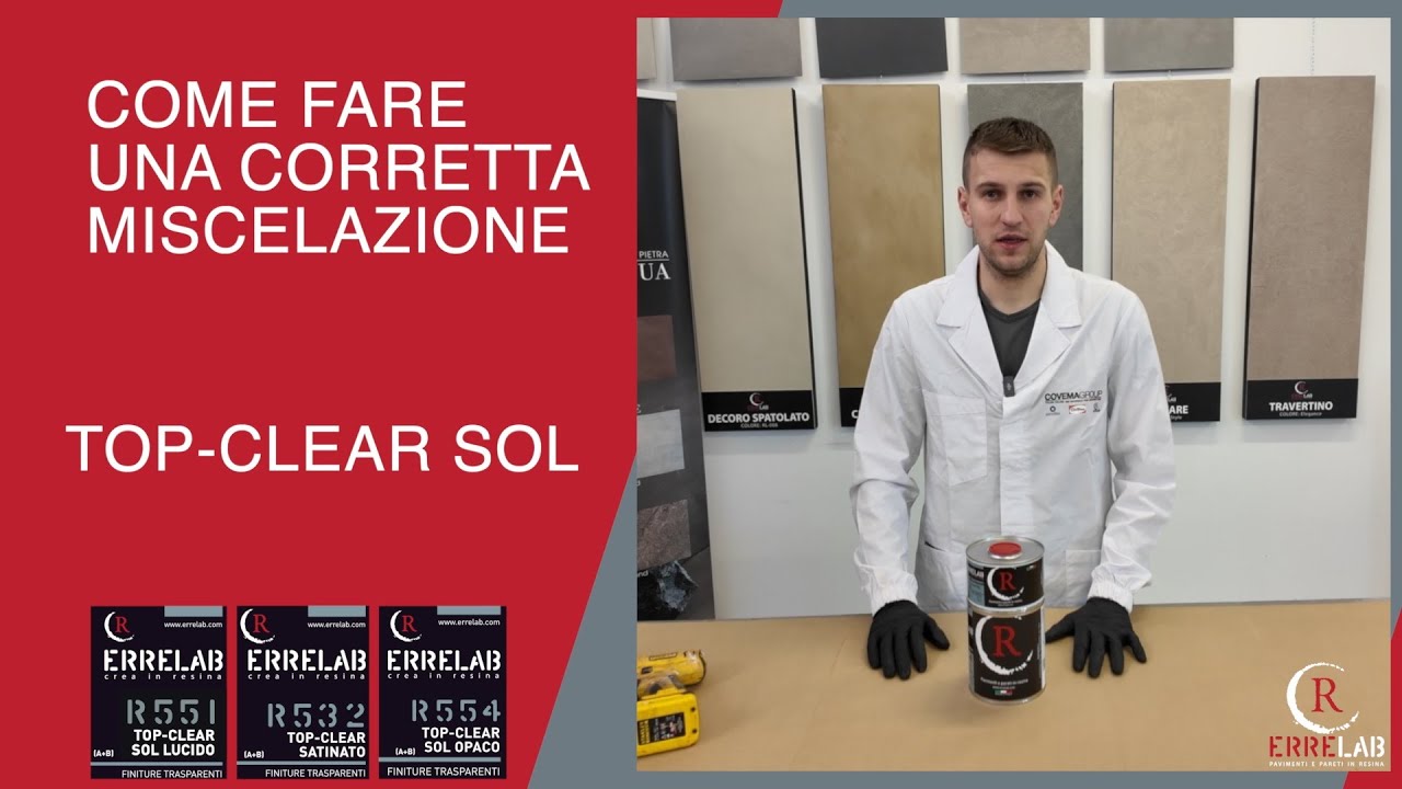 Come miscelare il Top Clear Sol R554: guida passo passo per una finitura perfetta