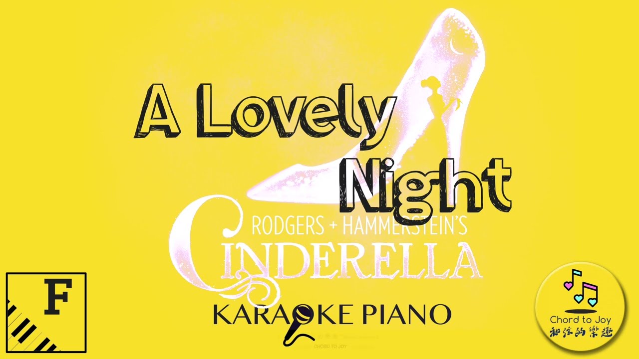 A Lovely Night  - Piano Karaoke 鋼琴伴奏 - F - Cinderella 灰姑娘 - ABRSM Musical Syllabus Collection