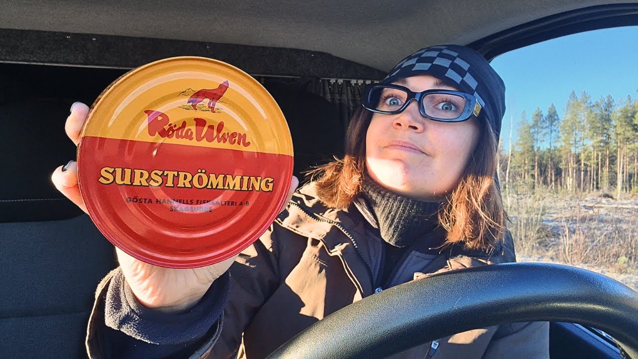 Jag testade SURSTRÖMMING för första gången... (aldrig igen)