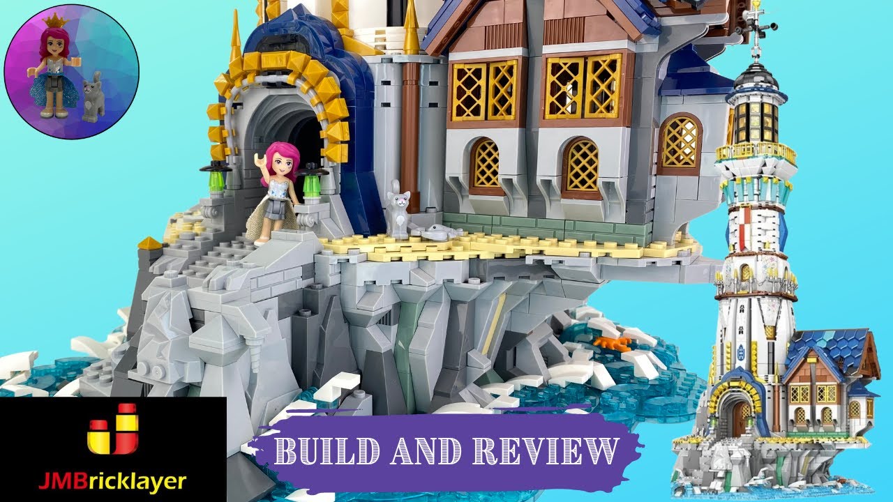 Сборка и обзор средневекового маяка JMBricklayer — совместимые с LEGO кирпичи