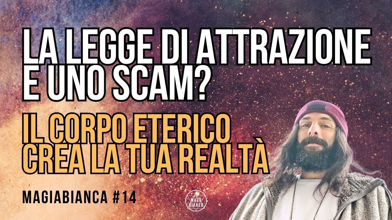 PERCHÉ LA LEGGE DI ATTRAZIONE NON FUNZIONA? 😵‍💫 LA CHIAVE È IL CORPO ETERICO - MAGIABIANCA