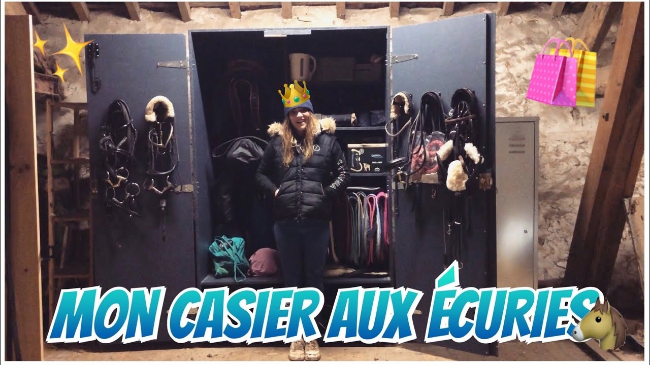 LIFE ► DÉCOUVREZ NOTRE CASIER AUX ÉCURIES + BÉTISIER! 🐴🎉😂