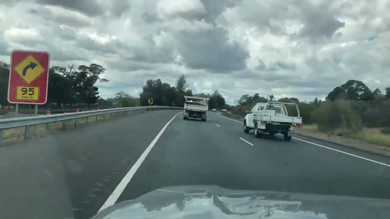 Canberra to Goulburn Timelapse