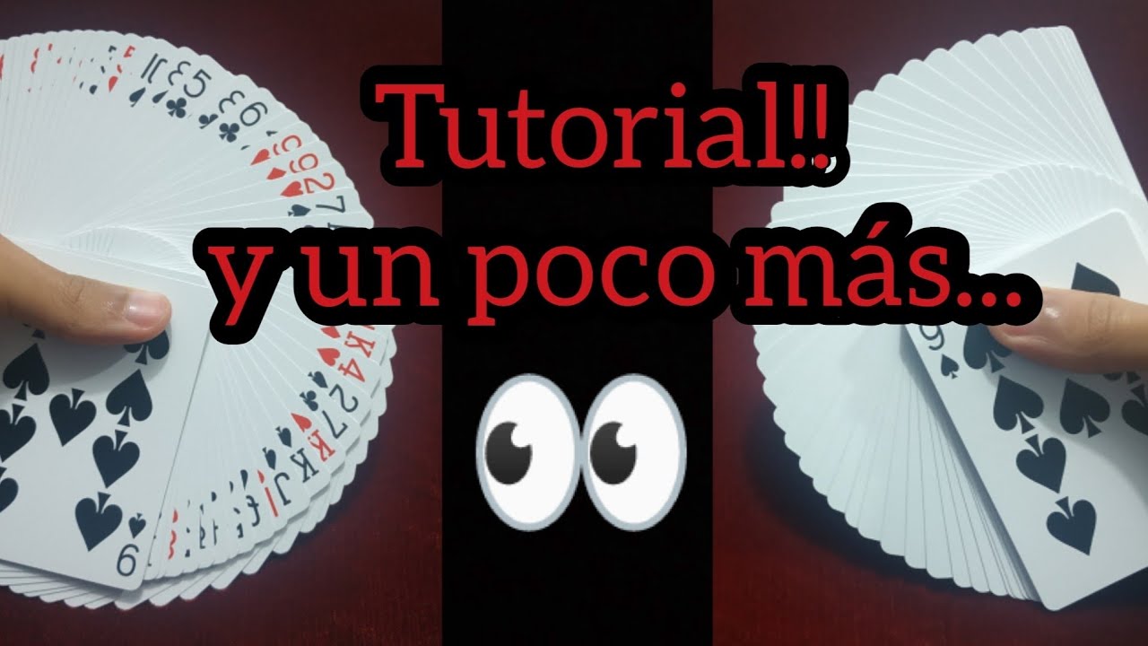 Cómo hacer un abanico con cartas - Tutorial - Movimiento fácil de Cardistry