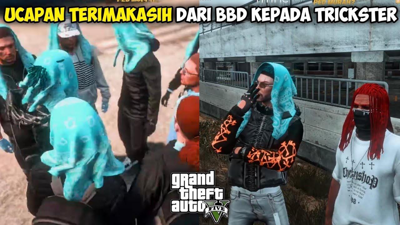 BIG OG BBD BERTERIMAKASIH🙏🏻ATAS BANTUAN TRICKSTER!🔥| GTA&nbsp;V&nbsp;ROLEPLAY