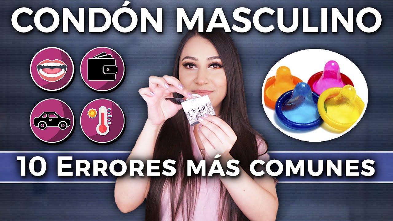 10 ERRORES más comunes al usar un CONDÓN | Forma CORRECTA de utilizarlo 👩🏻‍⚕️