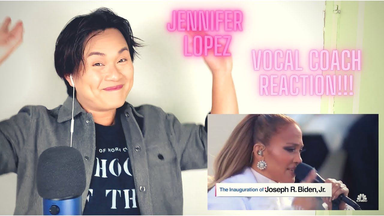 VOCAL COACH REACTS to Jennifer Lopez's 'This Land is Your Land' Biden Inauguration! LETS GET LOUD!