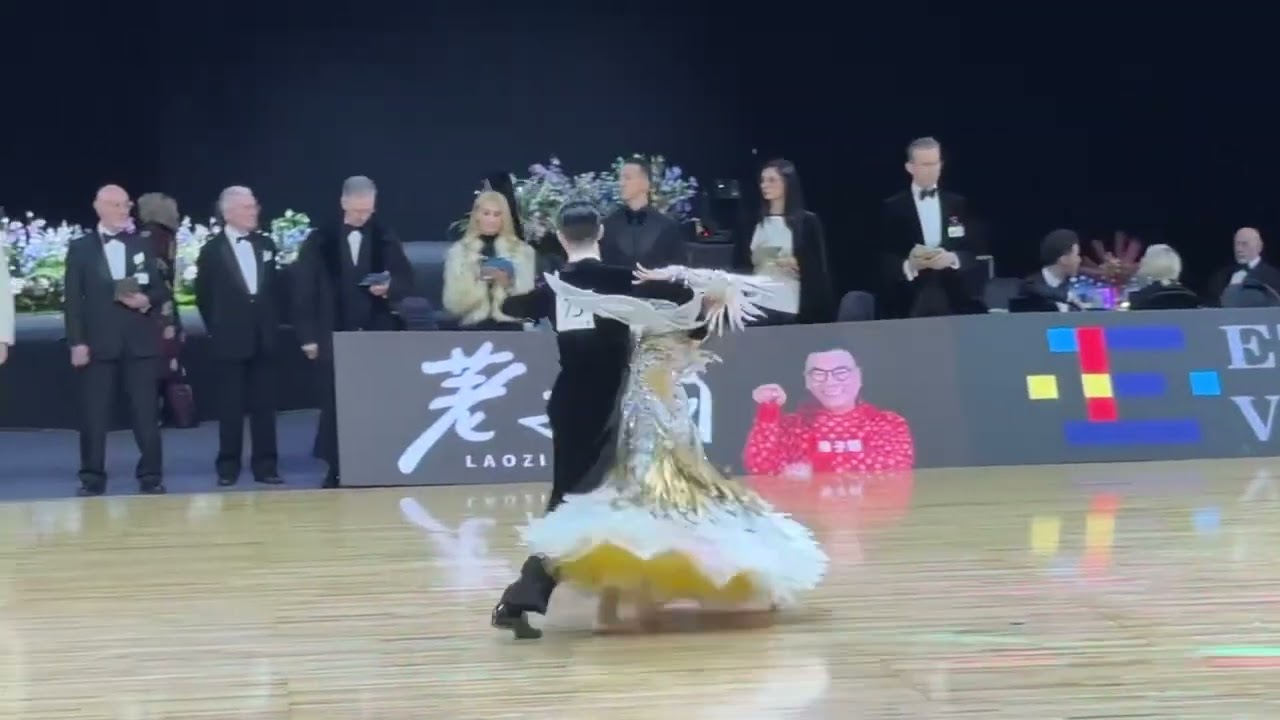 #dance 台北小巨蛋 國標舞亞巡賽—台北公開賽、世界積分賽   選手：75黃柏崴、呂春嬅