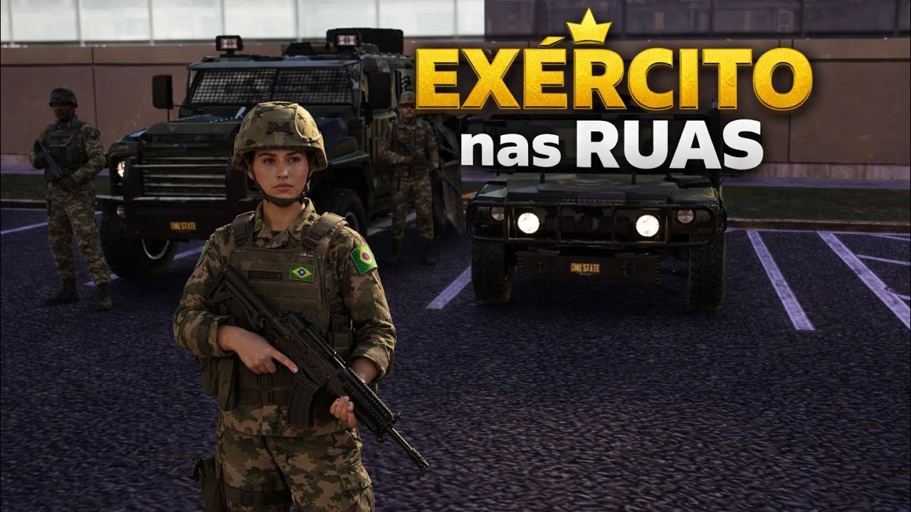 EXÉRCITO NAS RUAS DE CHICO BR 