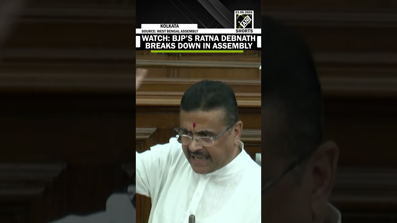 Poseł BJP i matka ofiary gwałtu w RG Kar, Ratna Debnath, załamuje się w Zgromadzeniu Bengalii