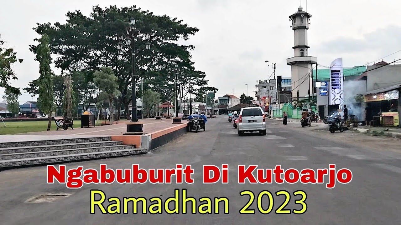 Ngabuburit Keliling Kutoarjo Di Puasa Pertama Ramadhan 2023