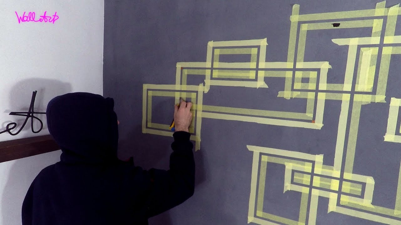 Hi-Tech Design. Squares. How To Make Cool Design For Your Room!