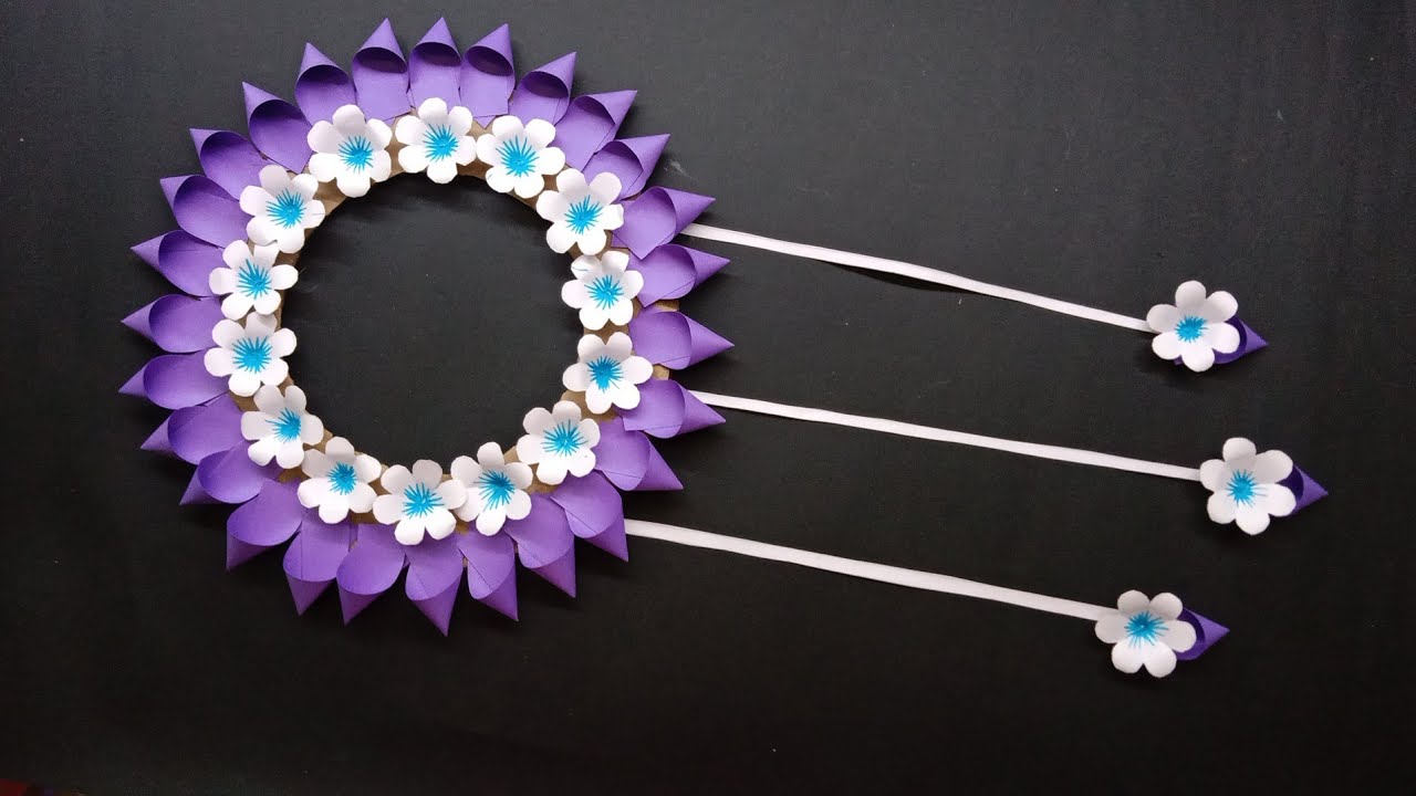 unique wall hanging craft ideas #diy #homedecor #shortsfeed #craft #wallhangingcraftdecor