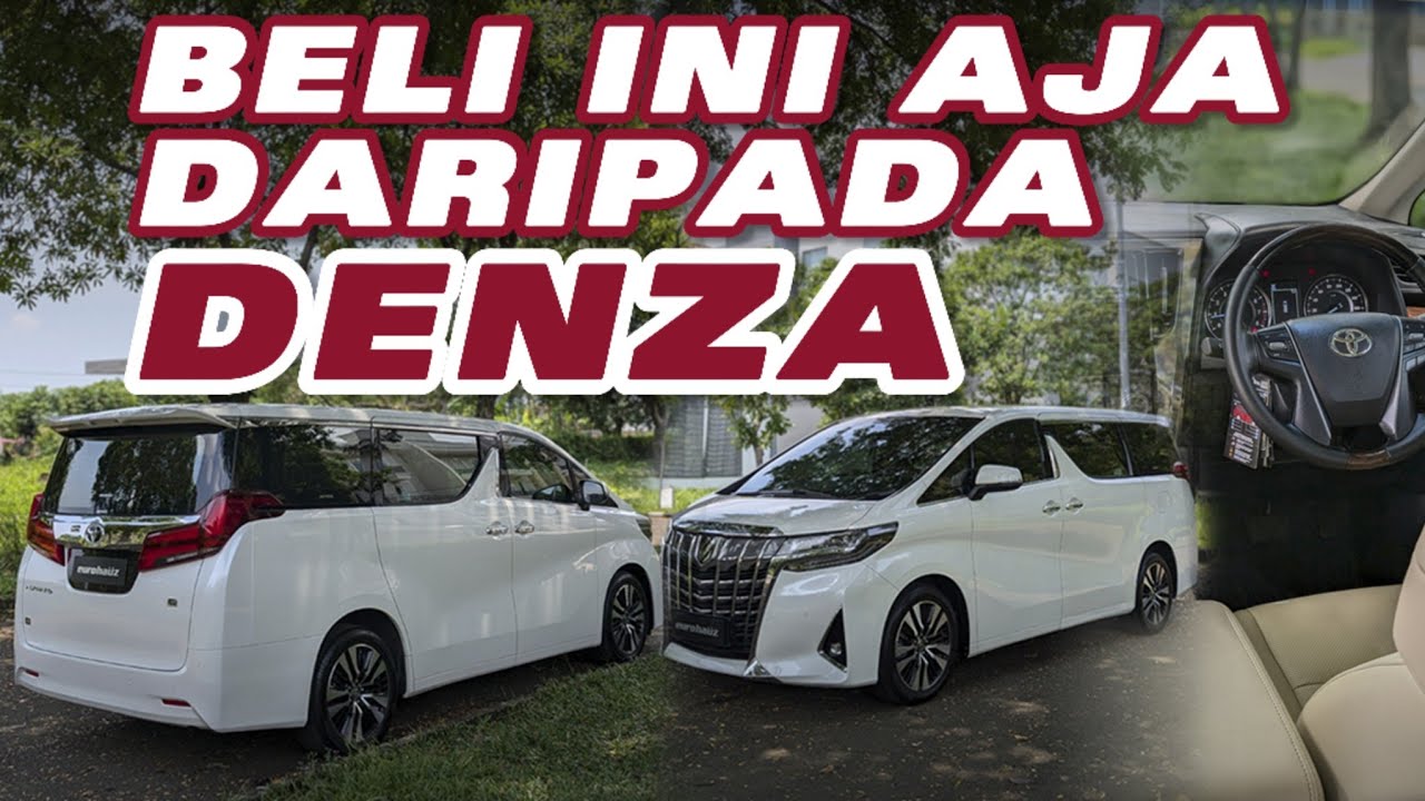 TOYOTA ALPHARD G ATPM 2021BELI INI AJA DARIPADA DENZA