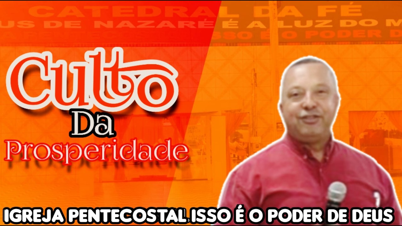pregação com o pastor Adelmicio - Culto da prosperidade! (AO VIVO 12/02/26)