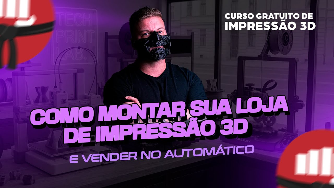 AULA 03 | Como Montar Sua Loja de Impressão 3D e Vender no Automático