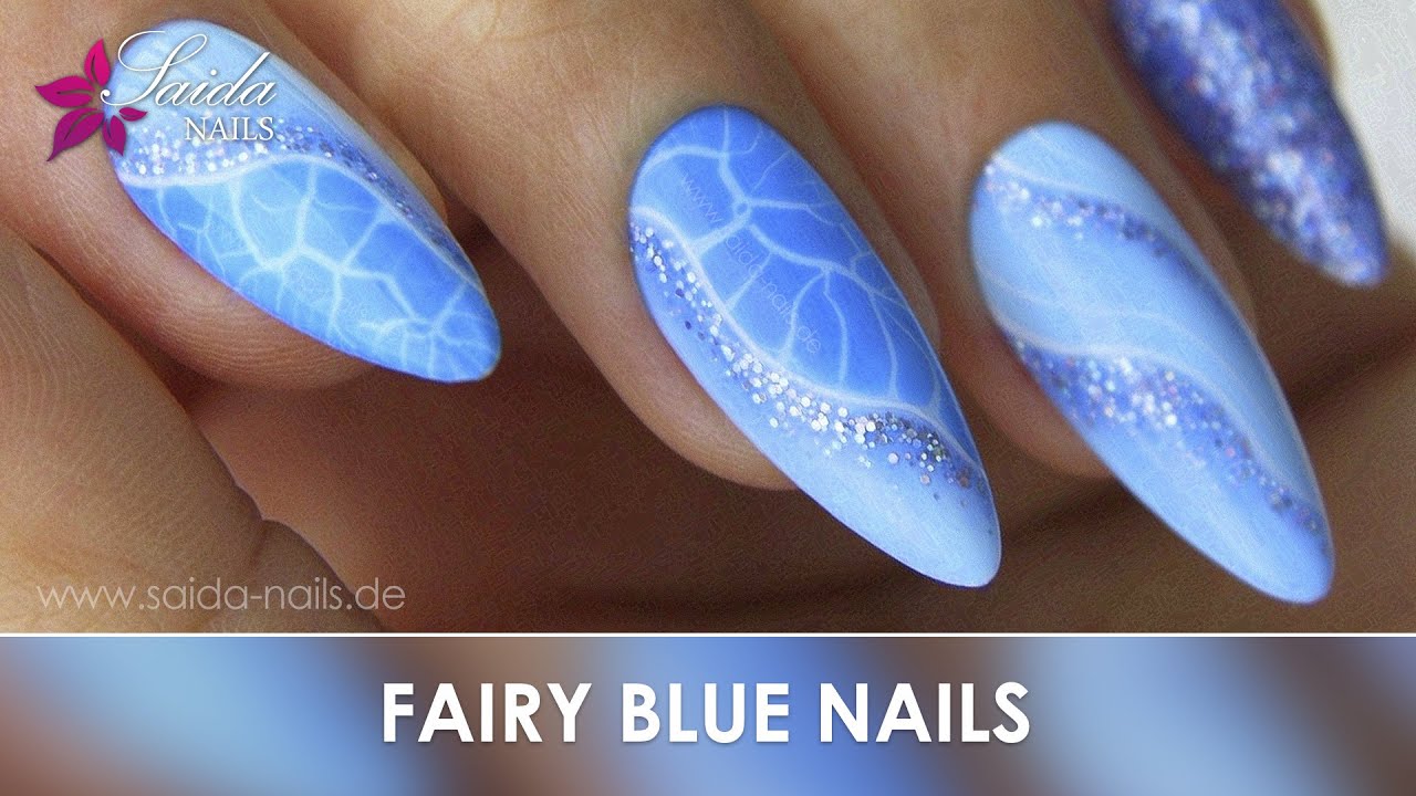 WINTER-Nailart in Blau! Perfekte Gel-Nägel ohne feilen! Weihnachtsnägel! WINTER NAILS STEP by STEP!