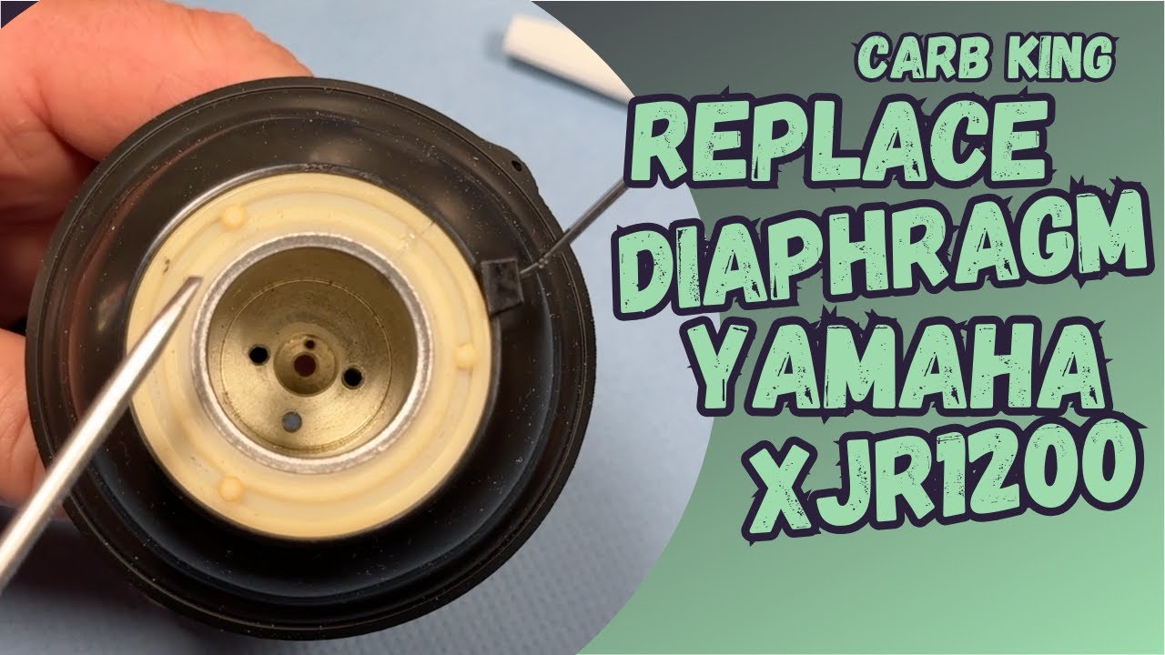 Yamaha XJR1200 Replacing the Diaphragm | Step-by-Step Guide by Carb King