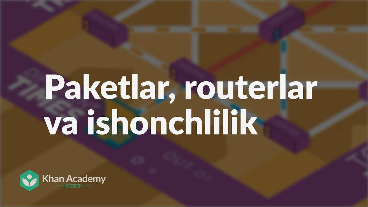 Paketlar, routerlar va ishonchlilik | Internet | Informatika
