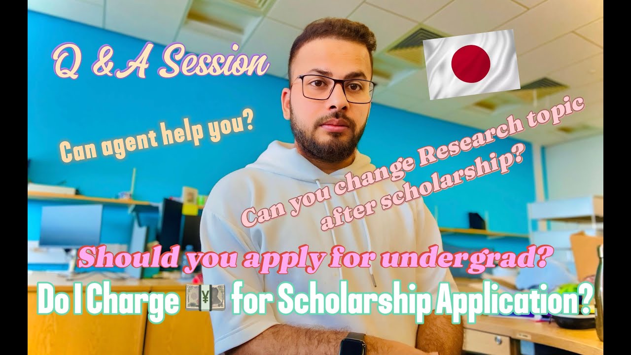 Do I charge Money for the MEXT Scholarship Application | Q&A SessionHindi/Urdu| AwaisVlogs