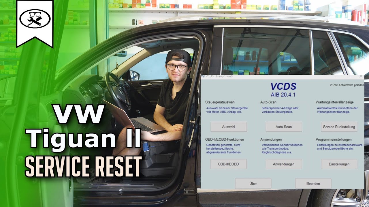 VW Tiguan II Service zurücksetzen | Reset VW Tiguan II service | VitjaWolf | Tutorial | HD |