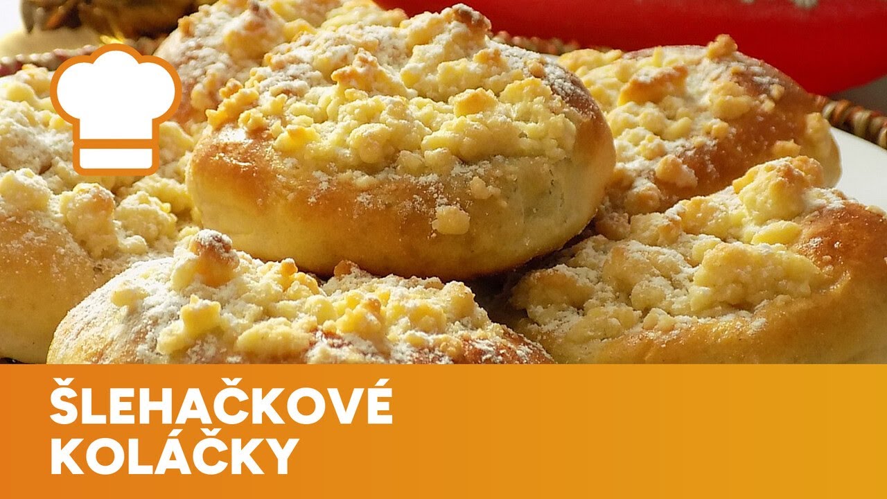 Šlehačkové koláčky jsou díky tvarohu krásně vláčné a voní po máslové drobence