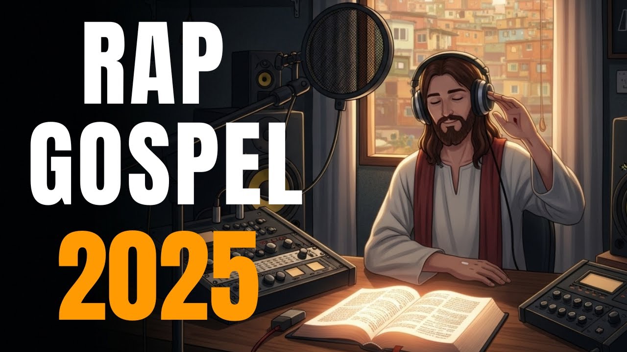 30 Minutos de RAP GOSPEL 2025 – Fé, Favela e Palavra de Deus
