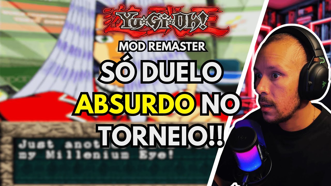 USANDO O DECK DO JOEY NO TORNEIO - Yu-Gi-Oh! Forbidden Memories Mod Remaster 1.4.1