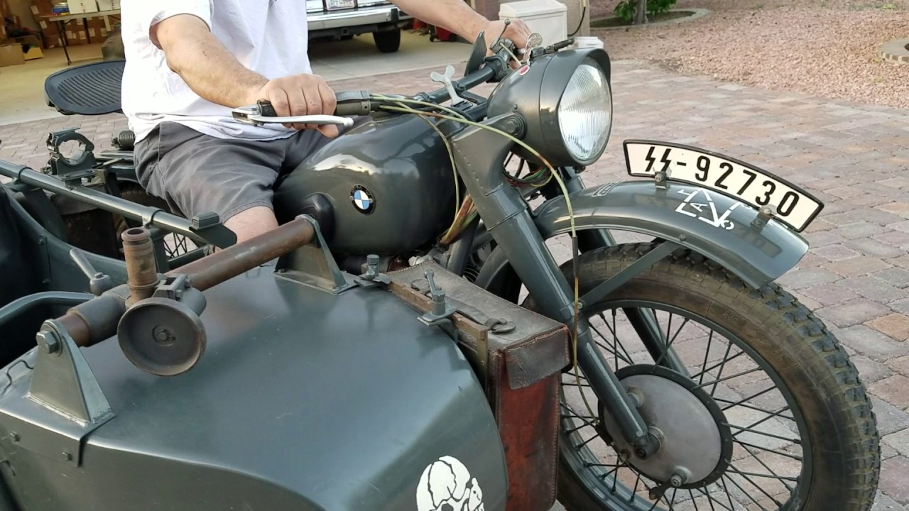 1938 BMW R71 Tribute Motorcycle with Sidecar Chang Jiang 1