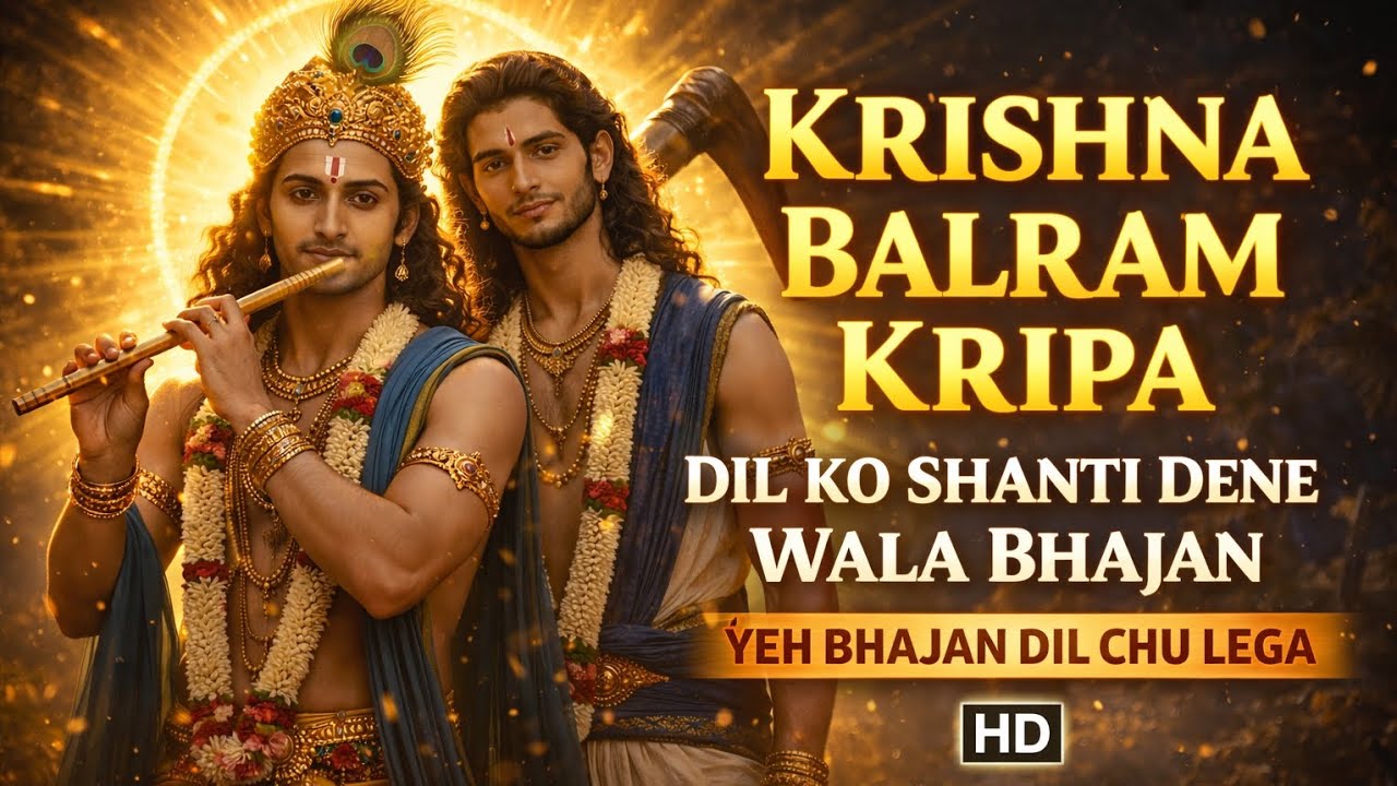 Krishna Balram Aaye | Dil Ko Shanti Dene Wala Divya Bhajan | Soulful Peaceful Bhakti Song