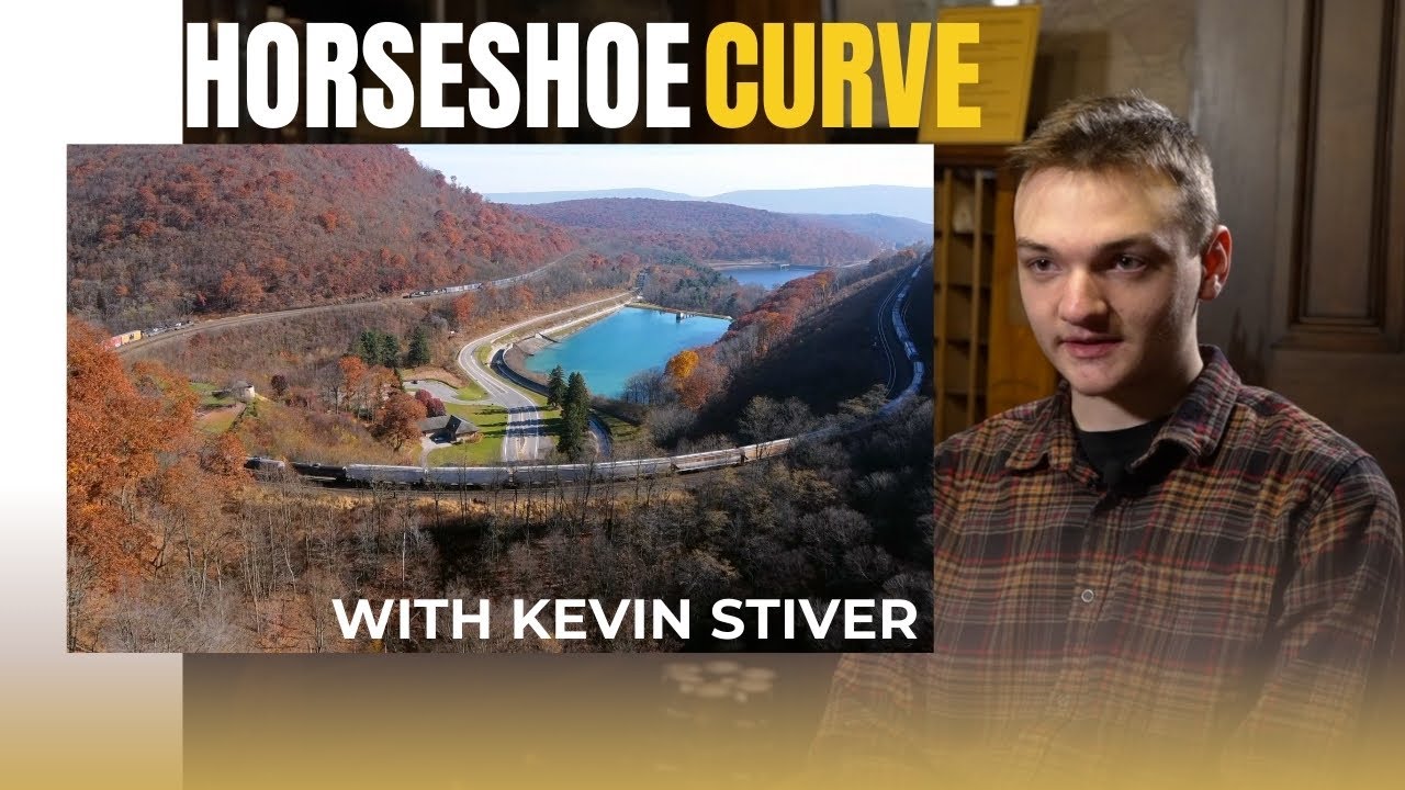 Horseshoe Curve History with Kevin Stiver. How it built the city of Altoona. Early Photographs.