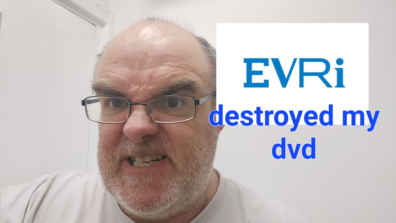 EVRI destroyed my dvd !  #fuming #angry #ebay #evri