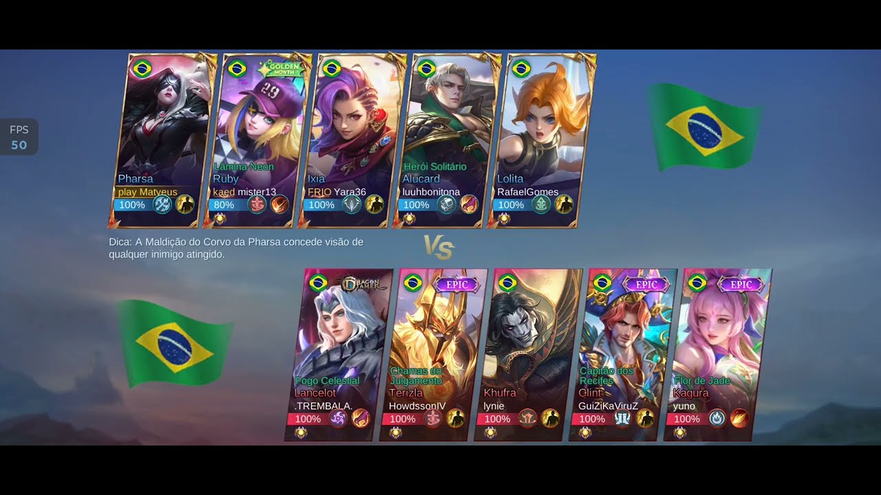 Mobile legends rumo ao mítico 