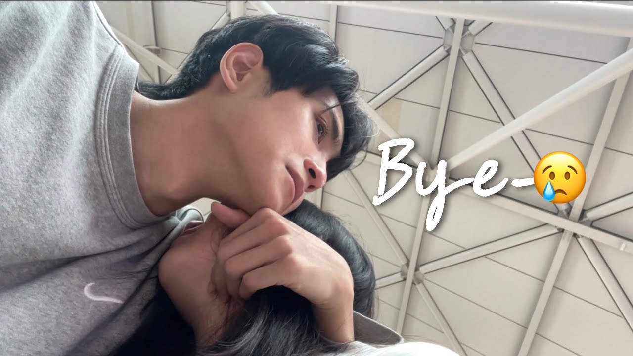 [국제커플/한중커플] 처음 이별했던 날/공항에서 폭풍오열😭💧 [中文/中韩情侣] 我们的第一次离别的日子